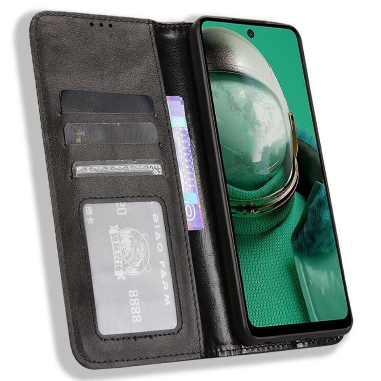 Чехол Deexe Retro Style для HMD Pulse / Pulse Pro / Pulse Plus - Black: фото 2 из 7