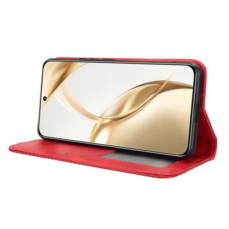 Чехол Deexe Retro Style для Honor 200 - Red: фото 3 из 7