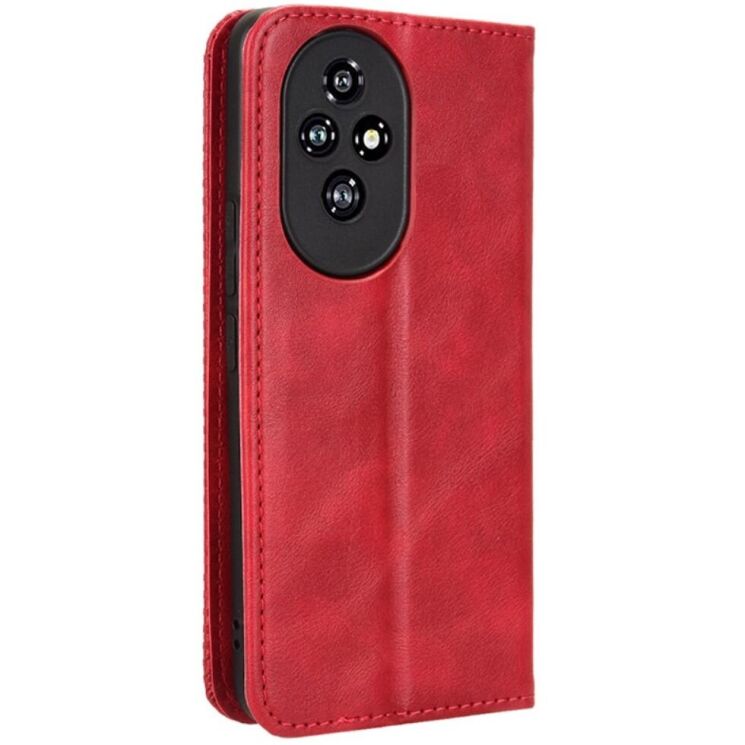 Чехол Deexe Retro Style для Honor 200 - Red: фото 6 из 7