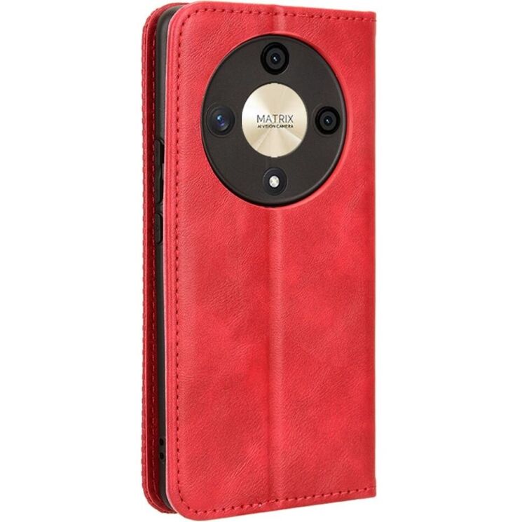 Чехол Deexe Retro Style для Honor Magic 6 Lite - Red: фото 5 из 7