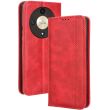 Чехол Deexe Retro Style для Honor Magic 6 Lite - Red (349105R)