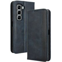 Чехол Deexe Retro Style для Infinix Hot 50 Pro Plus - Blue: фото 1 из 7