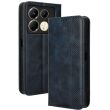 Чехол Deexe Retro Style для Infinix Note 40 - Blue (351417L)