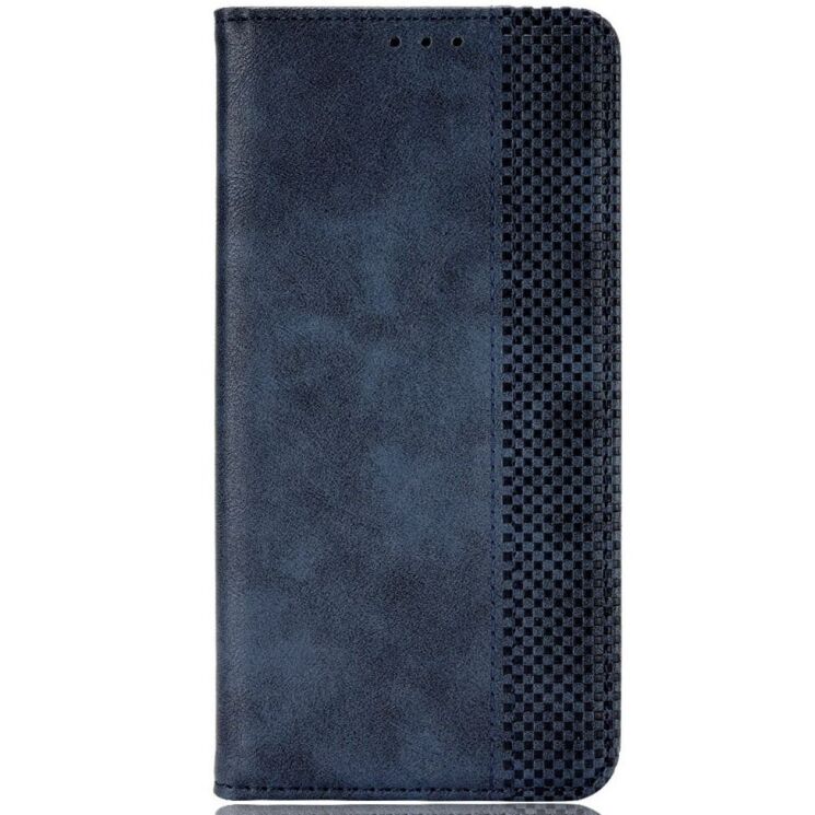 Чехол Deexe Retro Style для Infinix Note 40 - Blue: фото 5 из 7