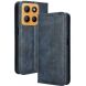Чехол Deexe Retro Style для Motorola Moto G15 / G15 Power - Blue (372606L). Фото 1 из 7