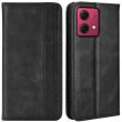 Чохол Deexe Retro Style для Motorola Moto G84 - Black (339116B)