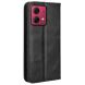 Чехол Deexe Retro Style для Motorola Moto G84 - Black (339116B). Фото 5 из 6