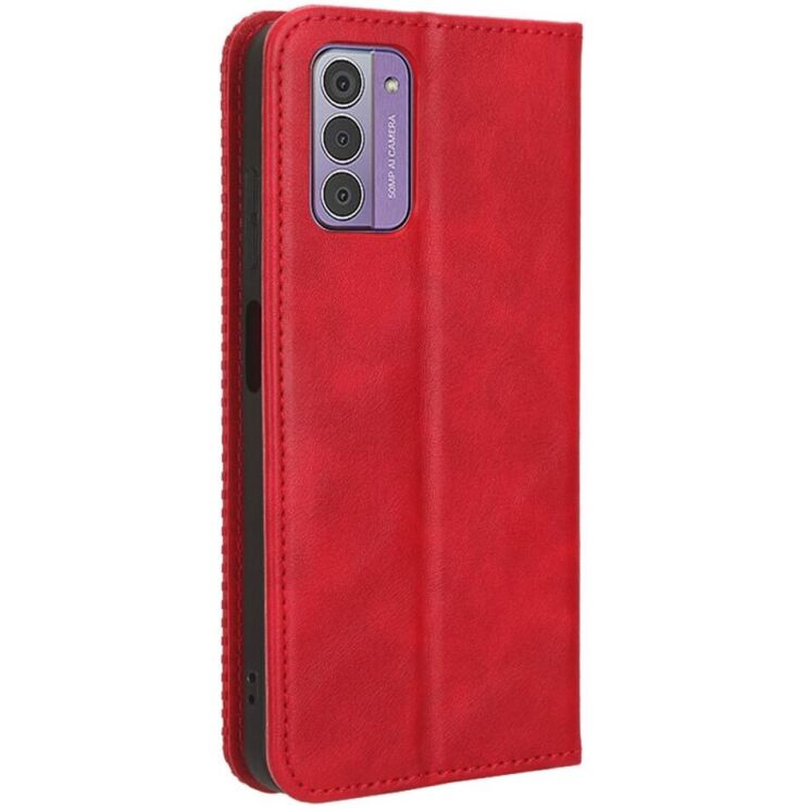 Чехол Deexe Retro Style для Nokia G42 - Red: фото 5 из 6