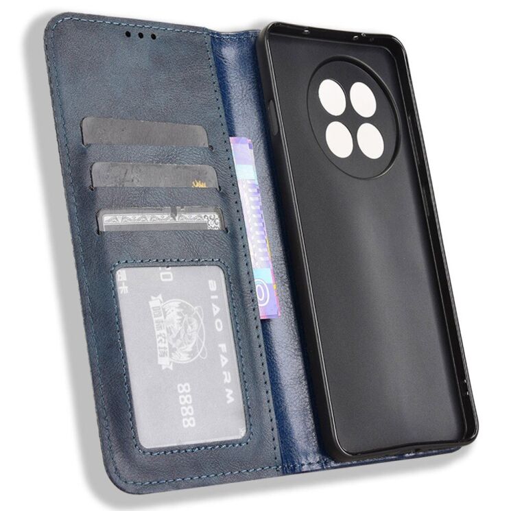 Чехол Deexe Retro Style для OnePlus 13R / Ace 5 / Ace 5 Pro - Blue: фото 4 из 7