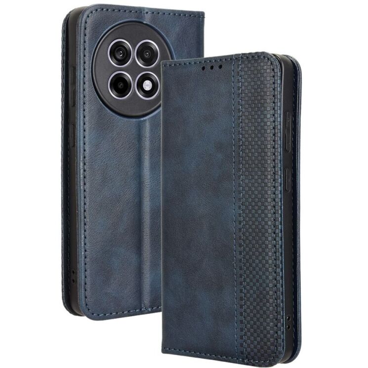 Чехол Deexe Retro Style для OnePlus 13R / Ace 5 / Ace 5 Pro - Blue: фото 1 из 7