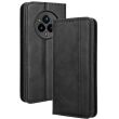 Чохол Deexe Retro Style для Realme 14 Pro Plus - Black (379312B)