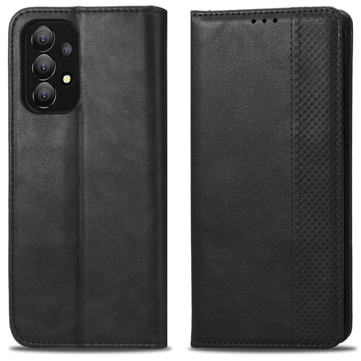 Чохол Deexe Retro Style для Samsung Galaxy A73 - Black: фото 2 з 8