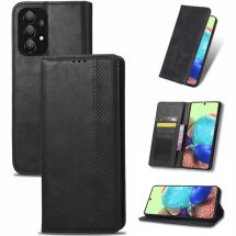 Чехол Deexe Retro Style для Samsung Galaxy A73 - Black: фото 1 из 8