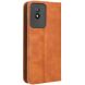 Чехол-книжка Deexe Retro Style для VIVO Y02 - Brown (319012Z). Фото 5 из 8
