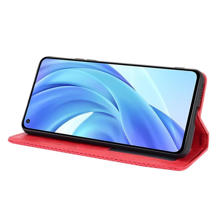 Чохол Deexe Retro Style для Xiaomi Mi 11 Lite / 11 Lite NE - Red: фото 4 з 11