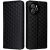 Чехол Deexe Rhombus Book для Blackview Shark 8 / Oscal Tiger 12 - Black: фото 1 из 6