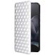 Чохол Deexe Rhombus Book для Motorola Edge 70 - Silver (402107S). Фото 6 з 10