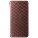 Чехол Deexe Rhombus Book для OPPO A3x / A3 / A40m - Brown (365301Z). Фото 7 из 8
