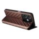 Чехол Deexe Rhombus Book для OPPO A3x / A3 / A40m - Brown (365301Z). Фото 4 из 8
