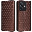 Чехол Deexe Rhombus Book для OPPO A3x / A3 / A40m - Brown (365301Z)