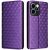 Чехол Deexe Rhombus Book для OPPO Reno 15 - Purple: фото 1 из 7