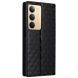 Чехол Deexe Rhombus Book для Realme C75 - Black (374321B). Фото 8 из 10