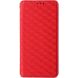Чохол Deexe Rhombus Book для Xiaomi Poco C95 Pro - Red (429201R). Фото 6 з 7