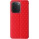 Чохол Deexe Rhombus Book для Xiaomi Poco C95 Pro - Red (429201R). Фото 7 з 7