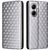 Чохол Deexe Rhombus Book для Xiaomi Poco X7 Pro - Silver: фото 1 з 6