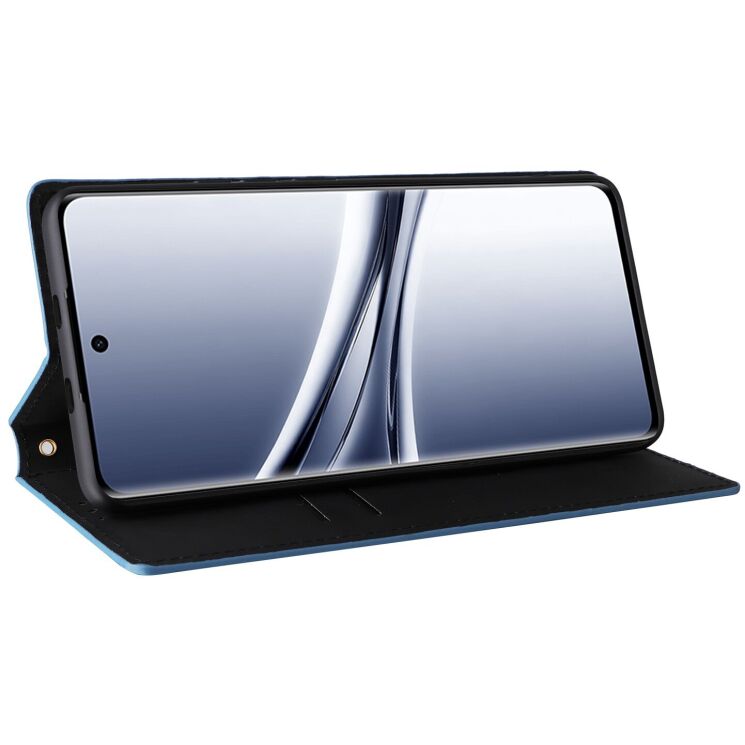 Чехол Deexe Rhombus Book для Xiaomi Redmi Note 15 (4G/5G) / Poco M8 - Blue: фото 4 из 8