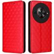 Чехол Deexe Rhombus Book для ZTE Nubia Focus - Red (361519R)