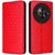 Чехол Deexe Rhombus Book для ZTE Nubia Focus - Red: фото 1 из 9