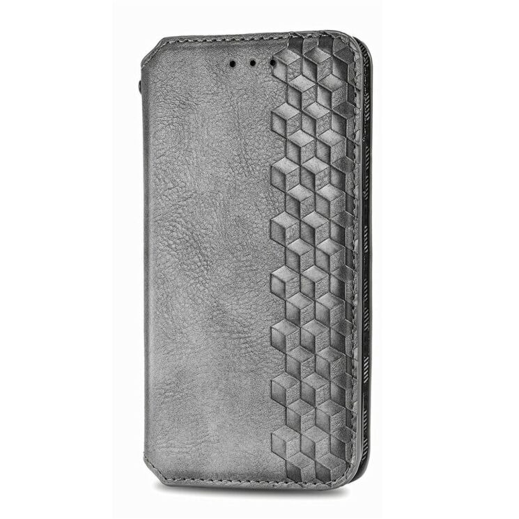 Чехол Deexe Rhombus Wallet для Motorola Moto G17 Power / G15 Power / G15 - Grey (408425H) Чехол Deexe Rhombus Wallet для Motorola Moto G17 Power / G15 Power / G15 - Grey: фото 4 из 6