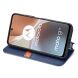 Чехол Deexe Rhombus Wallet для Motorola Moto G32 - Blue (304438L). Фото 3 из 10