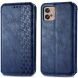 Чехол Deexe Rhombus Wallet для Motorola Moto G32 - Blue (304438L). Фото 1 из 10