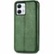 Чехол Deexe Rhombus Wallet для Motorola Moto G84 - Green (339155G). Фото 5 из 6