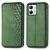 Чехол Deexe Rhombus Wallet для Motorola Moto G84 - Green: фото 1 из 6