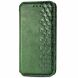 Чехол Deexe Rhombus Wallet для Motorola Moto G84 - Green (339155G). Фото 4 из 6