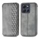 Чохол Deexe Rhombus Wallet для Motorola Moto G86 - Grey (383323H). Фото 2 з 8