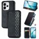 Чехол Deexe Rhombus Wallet для OPPO Reno 15 F/FS - Black (405841B). Фото 4 из 10