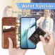 Чехол Deexe Rhombus Wallet для OPPO Reno 15 F/FS - Black (405841B). Фото 8 из 10