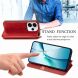 Чехол Deexe Rhombus Wallet для OPPO Reno 15 F/FS - Black (405841B). Фото 10 из 10