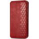 Чехол Deexe Rhombus Wallet для Samsung Galaxy A37 (A376) - Red (406040R). Фото 4 из 8
