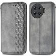 Чехол Deexe Rhombus Wallet для TECNO Spark 20 Pro+ - Grey (351217H)