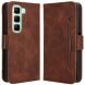 Чехол Deexe Wallet Stand для Infinix Hot 50 - Brown (365908Z). Фото 1 из 8