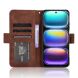 Чехол Deexe Wallet Stand для Infinix Hot 50 - Brown (365908Z). Фото 2 из 8