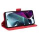 Чохол-книжка з кишеньками Deexe Wallet Stand для Motorola Moto G200 - Red (293417R). Фото 5 з 7