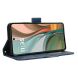 Чехол Deexe Wallet Stand для Motorola Moto G75 - Blue (367834L). Фото 4 из 8