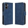 Чохол-книжка з кишеньками Deexe Wallet Stand для OnePlus Nord CE 5 / Ace 5 Racing - Blue (387601L)