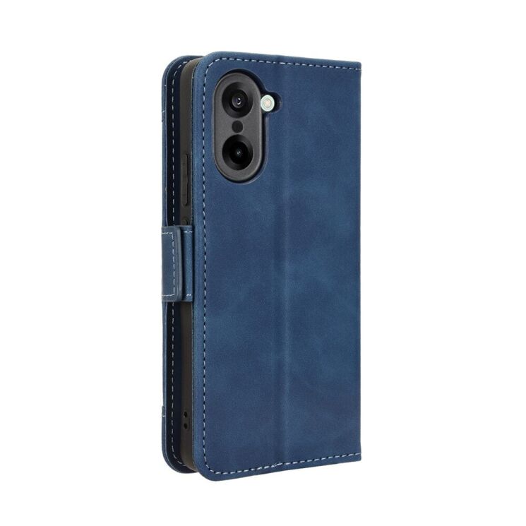 Чохол Deexe Wallet Stand для OnePlus Nord CE 5 / Ace 5 Racing - Blue: фото 8 з 14